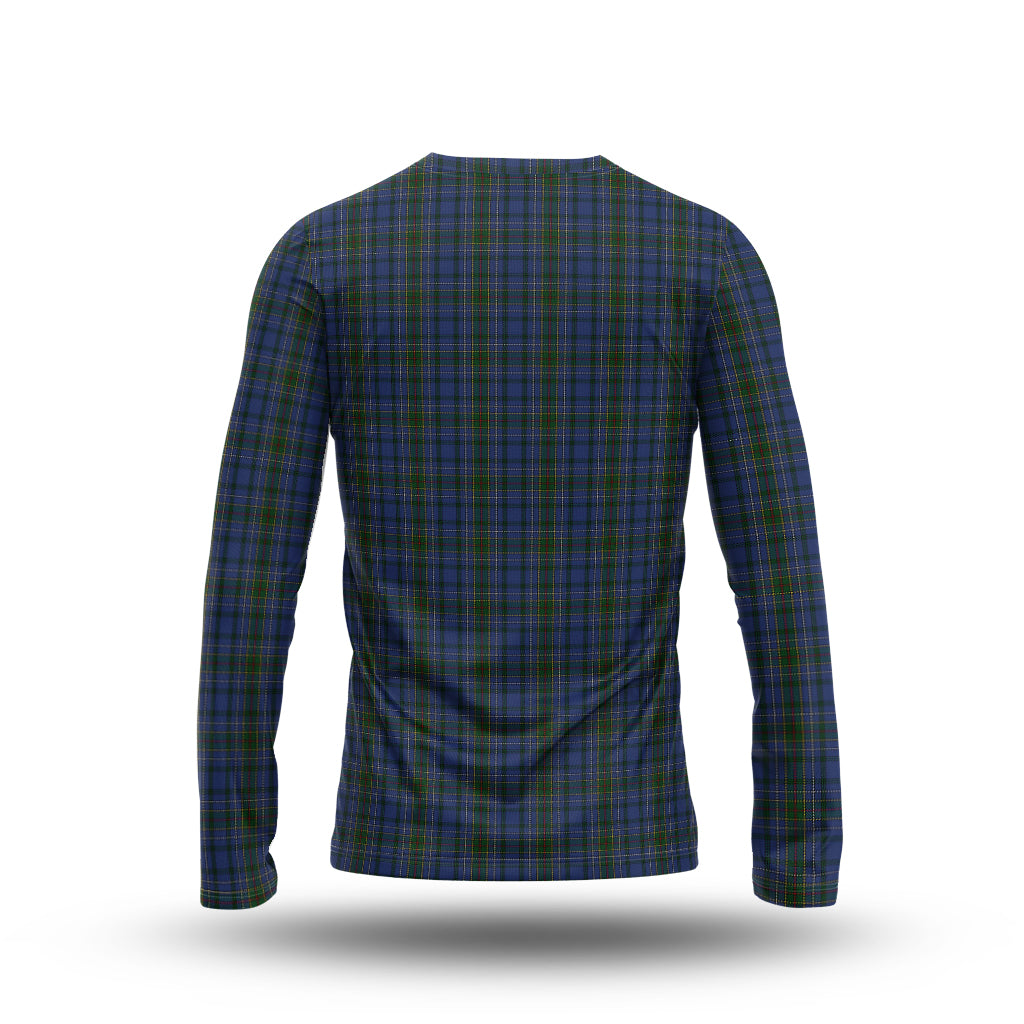 cockburn-blue-tartan-long-sleeve-t-shirt-with-family-crest