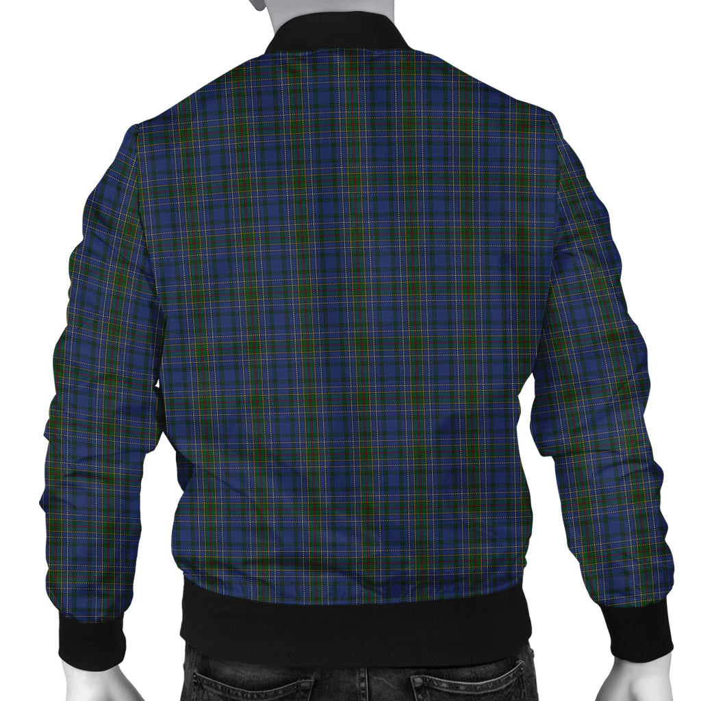 cockburn-blue-tartan-bomber-jacket-with-family-crest