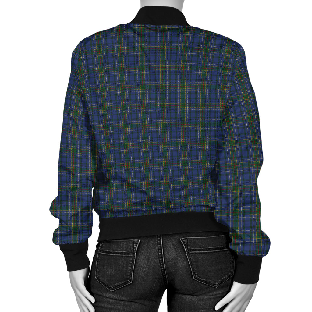 cockburn-blue-tartan-bomber-jacket-with-family-crest