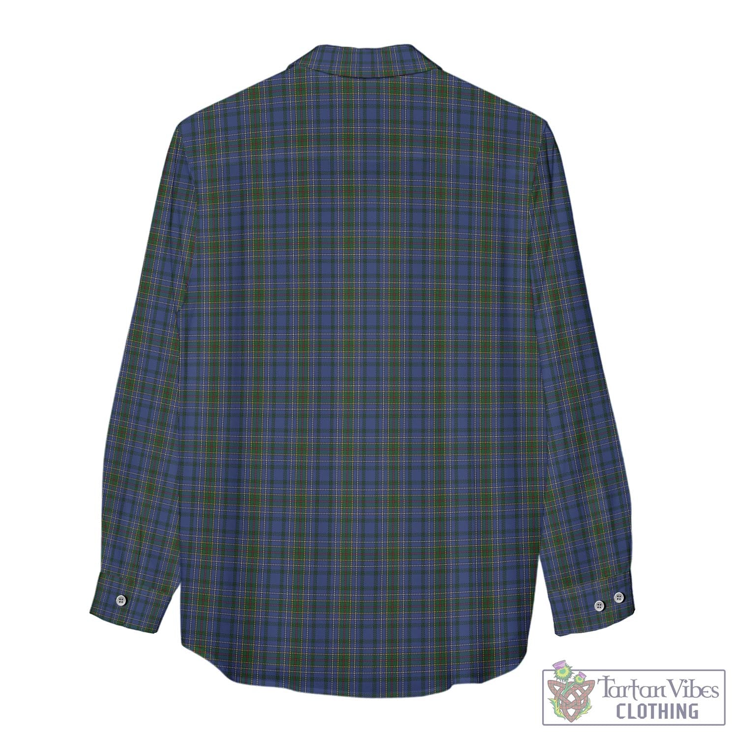 Cockburn Blue Tartan Womens Casual Shirt