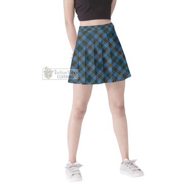 Cockburn Modern Tartan Women's Plated Mini Skirt