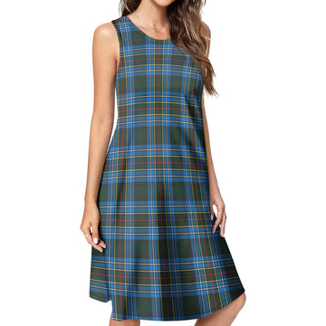 Cockburn Modern Tartan Womens Casual Dresses