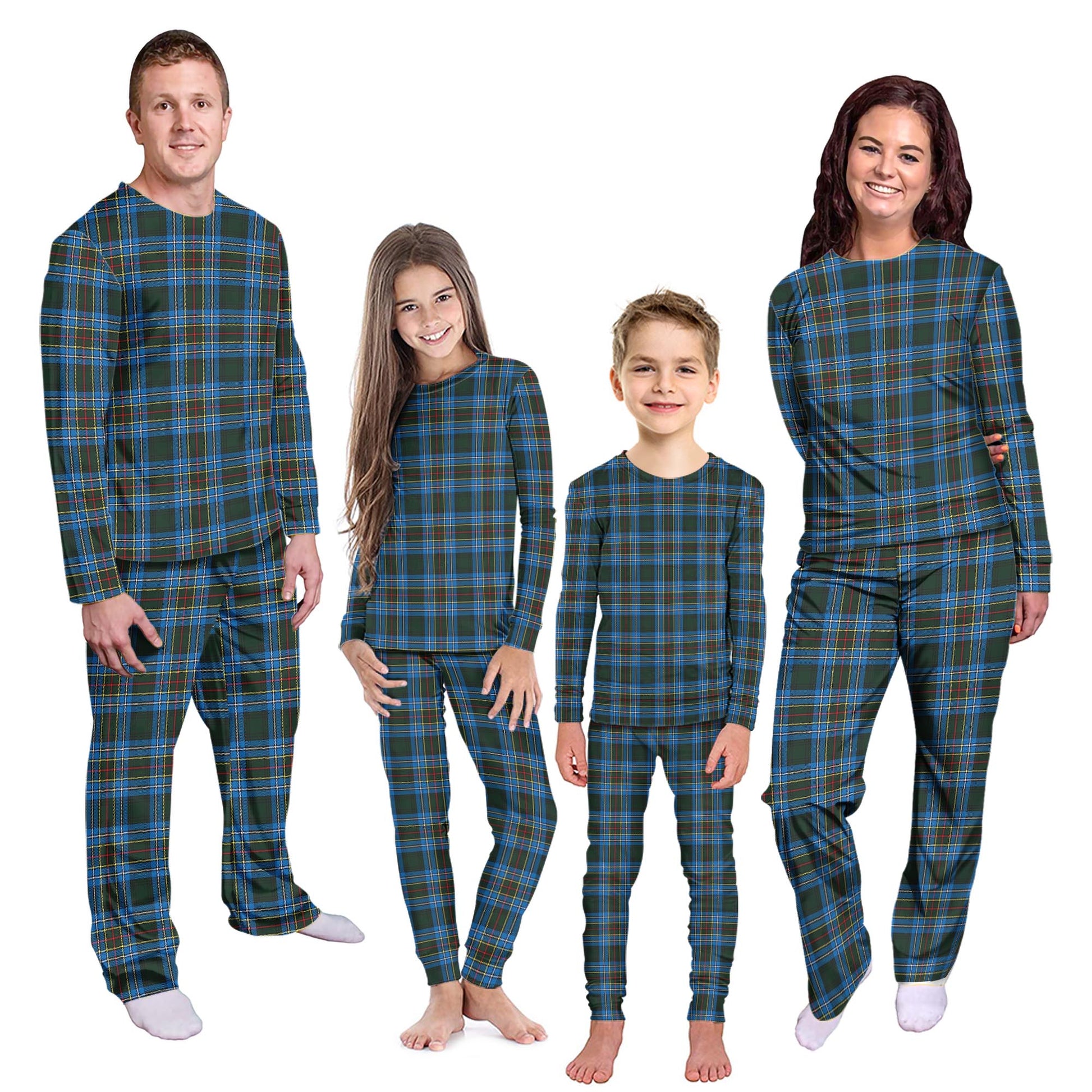 Cockburn Modern Tartan Pajamas Family Set Kid - Tartan Vibes Clothing