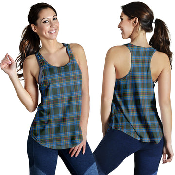 Cockburn Modern Tartan Women Racerback Tanks