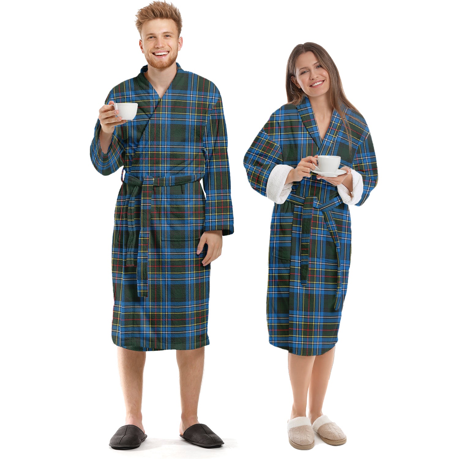 Cockburn Modern Tartan Bathrobe Unisex S - Tartan Vibes Clothing