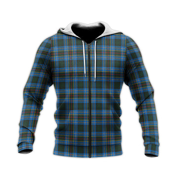 Cockburn Modern Tartan Knitted Hoodie