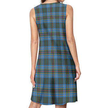 Cockburn Modern Tartan Womens Casual Dresses