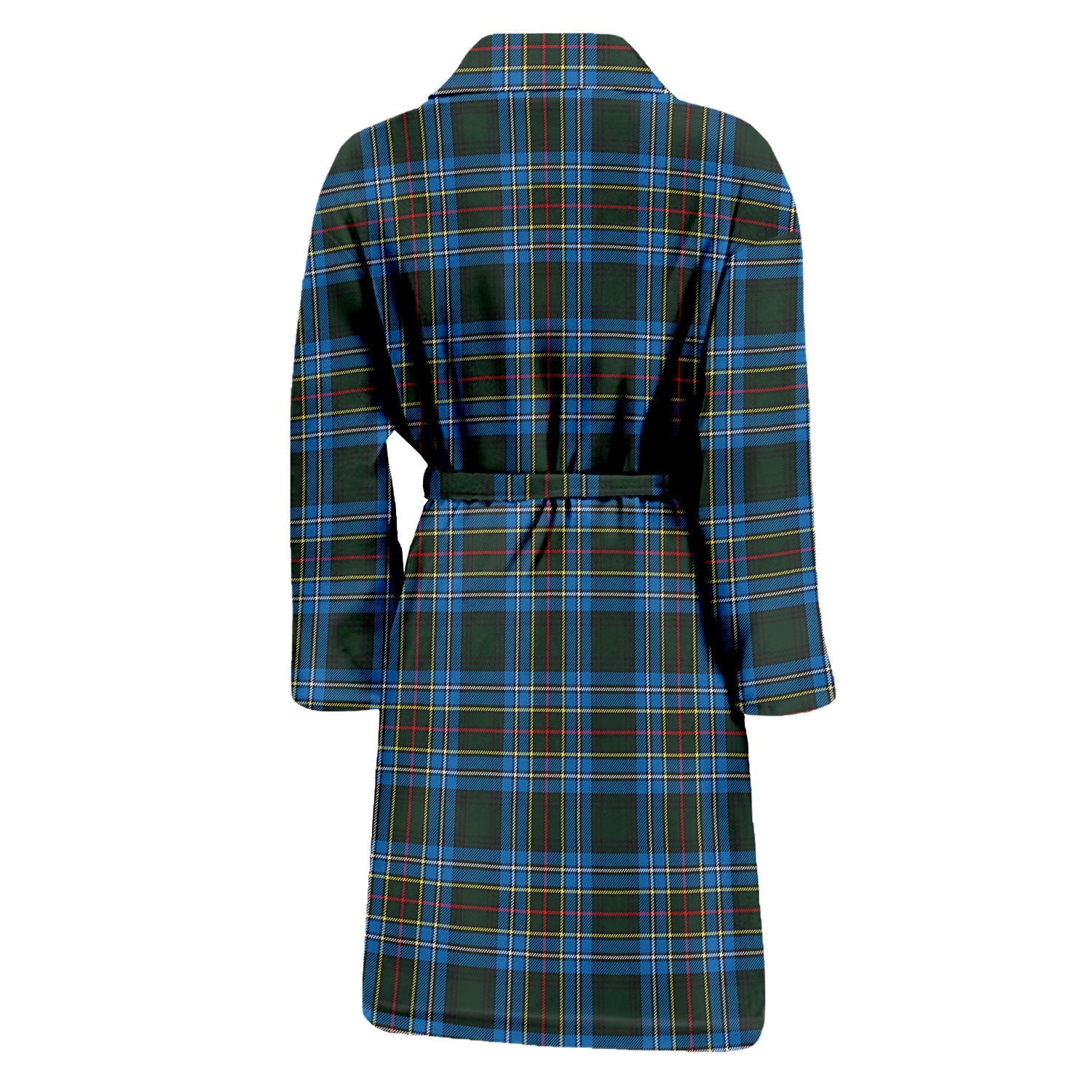 Cockburn Modern Tartan Bathrobe with Family Crest - Tartan Vibes Clothing