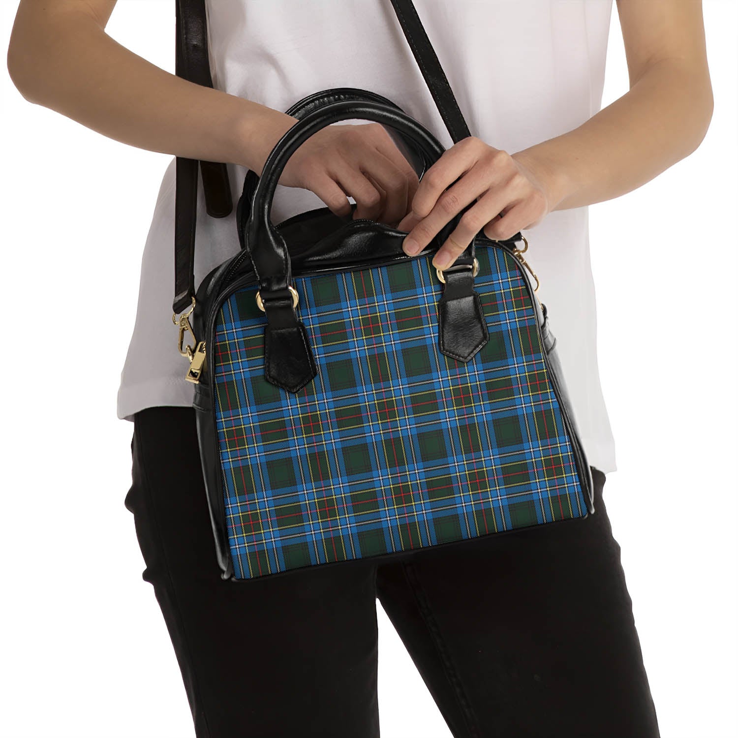 Cockburn Modern Tartan Shoulder Handbags - Tartanvibesclothing