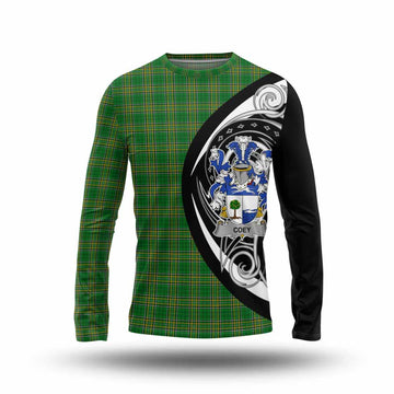 Coey Irish Clan Long Sleeve T-Shirt Celtic Circle Style Unisex - Tartan Vibes Clothing