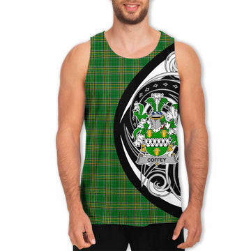 Coffey Irish Clan Men's Tank Top Celtic Circle Style Men - Tartan Vibes Clothing