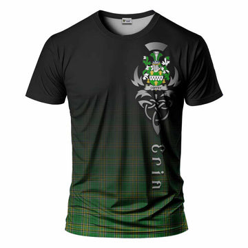 Coffey Irish Clan T-Shirt with Coat of Arms Erin Go Bragh Celtic Inspired Kid's Shirt - Tartan Vibes Clothing