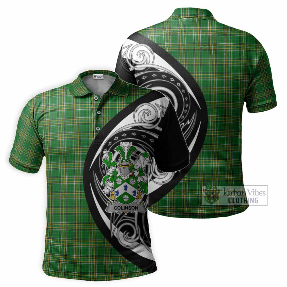 Colinson Irish Clan Polo Shirt Celtic Circle Style - Tartan Vibes Clothing