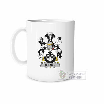 Colman Irish Clan Coat of Arms Ceramic Mug