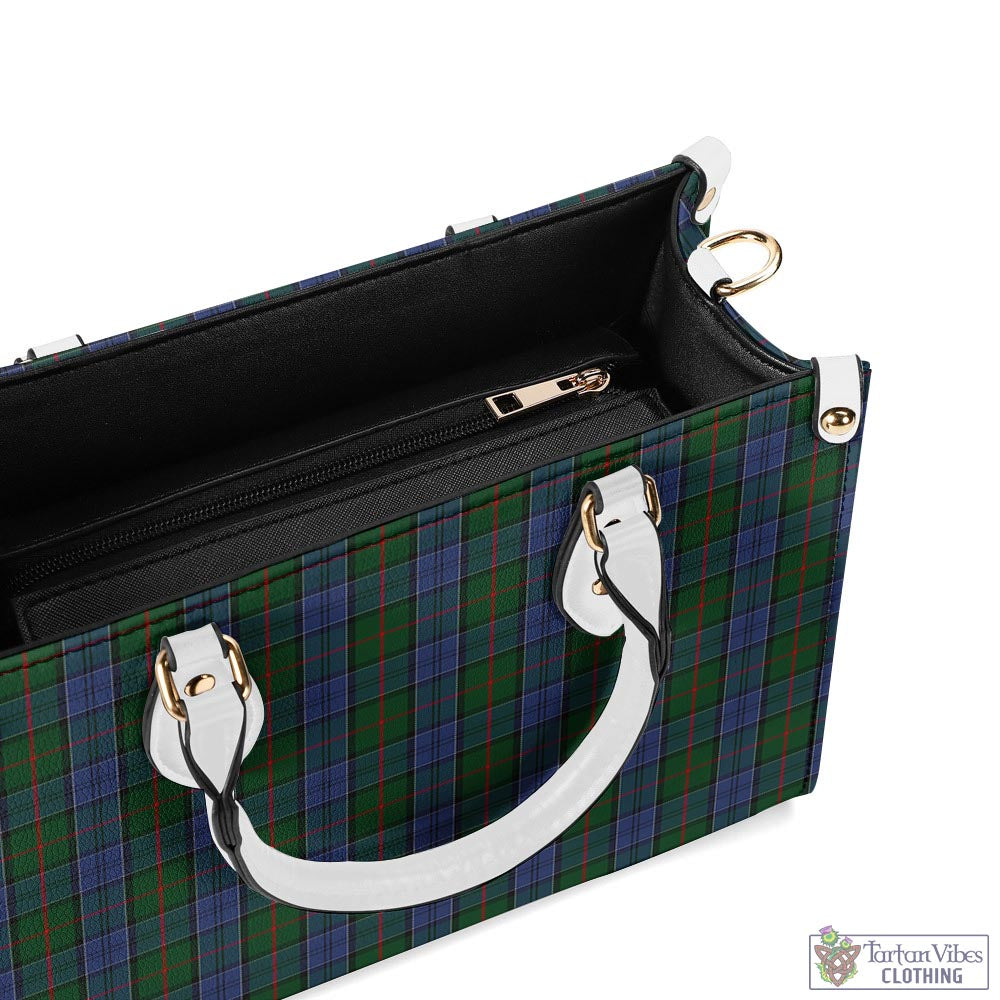 Tartan Vibes Clothing Colquhoun Tartan Luxury Leather Handbags