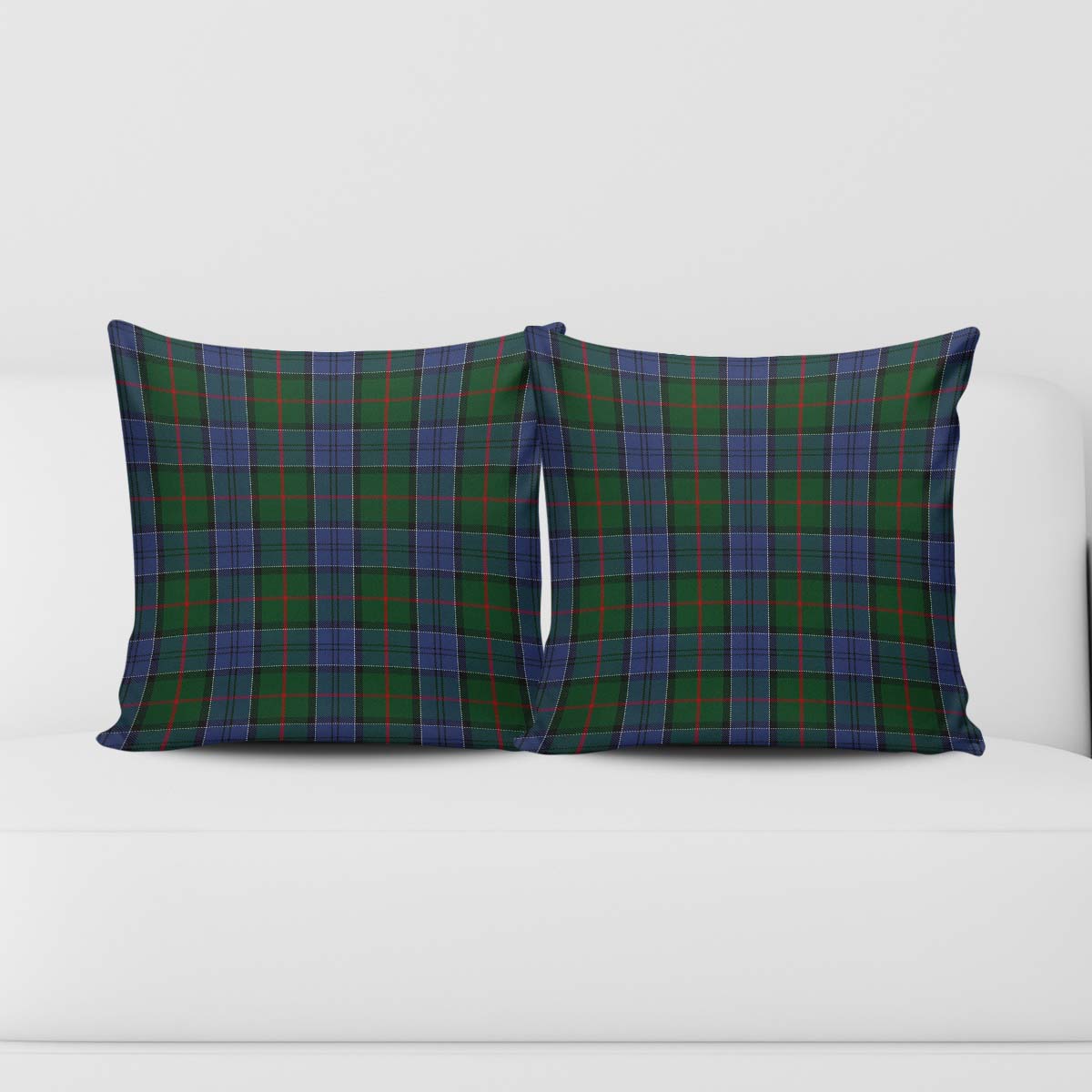 Colquhoun Tartan Pillow Cover Square Pillow Cover - Tartanvibesclothing