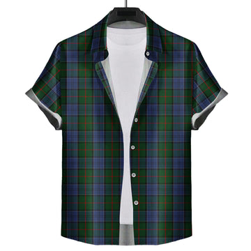 Colquhoun Tartan Short Sleeve Button Down Shirt