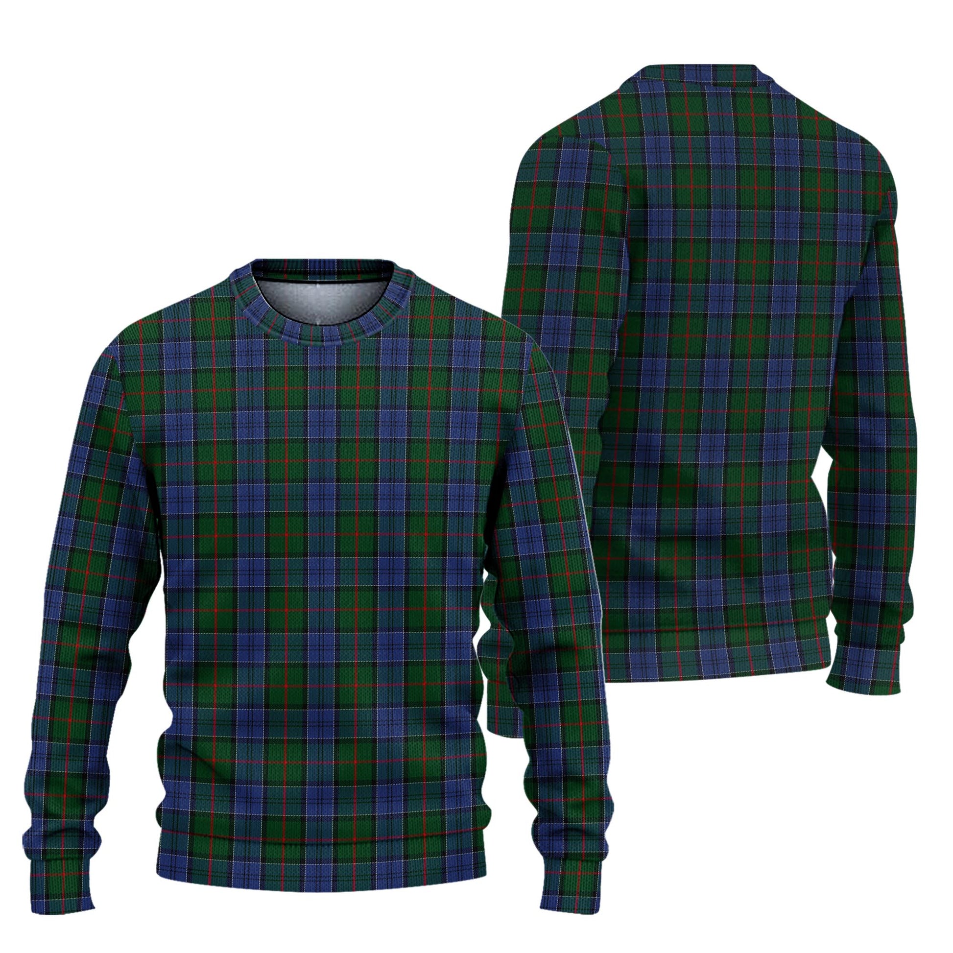 Colquhoun Tartan Knitted Sweater Unisex - Tartanvibesclothing