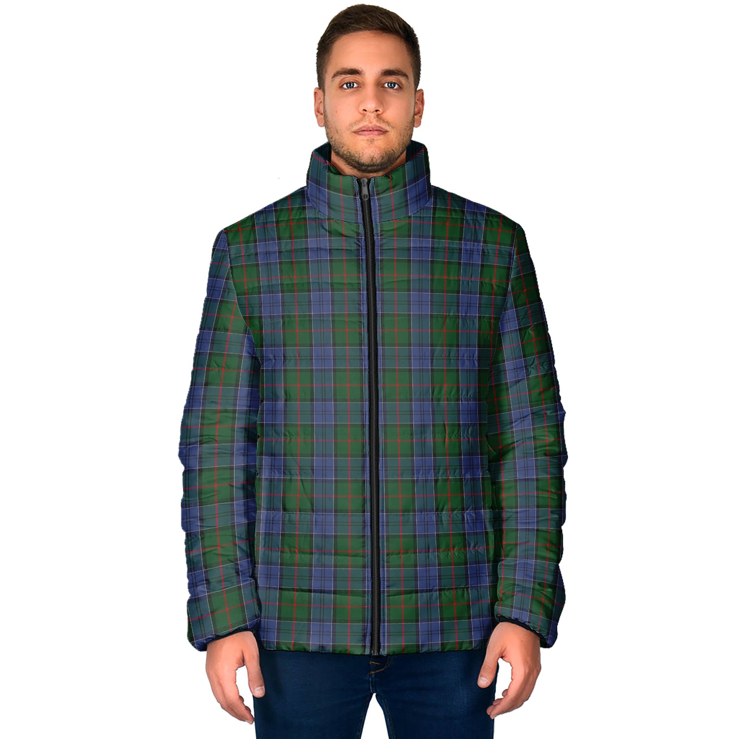 Colquhoun Tartan Padded Jacket - Tartanvibesclothing