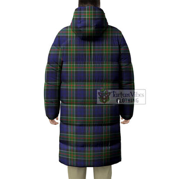 Colquhoun Tartan Long Down Jacket