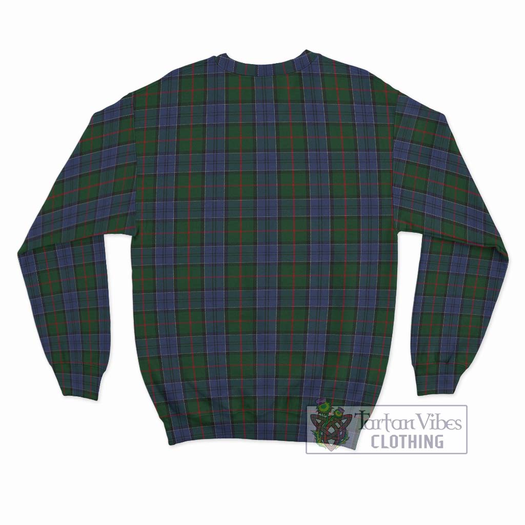 Tartan Vibes Clothing Colquhoun Tartan Sweatshirt with Family Crest DNA In Me Style