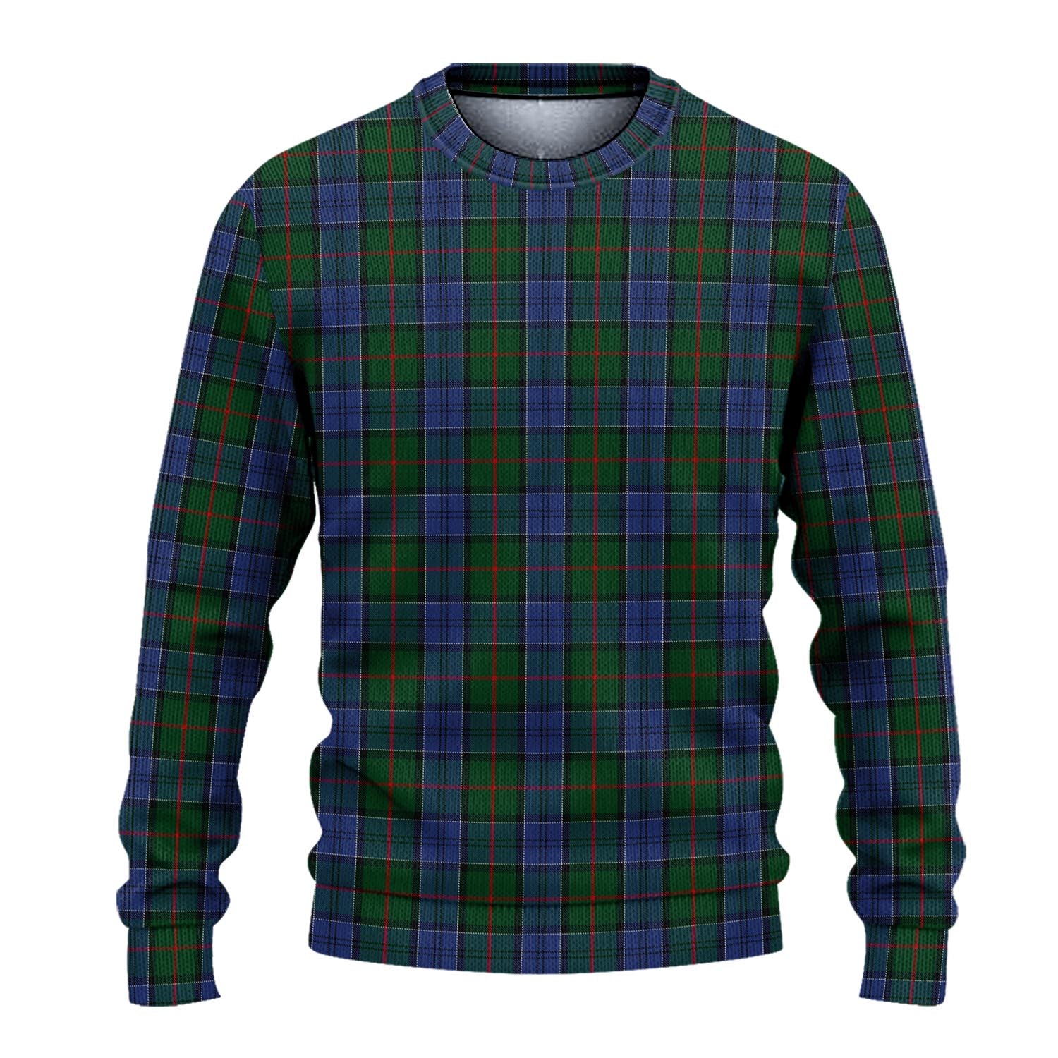 Colquhoun Tartan Knitted Sweater - Tartanvibesclothing