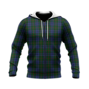 Colquhoun Tartan Knitted Hoodie