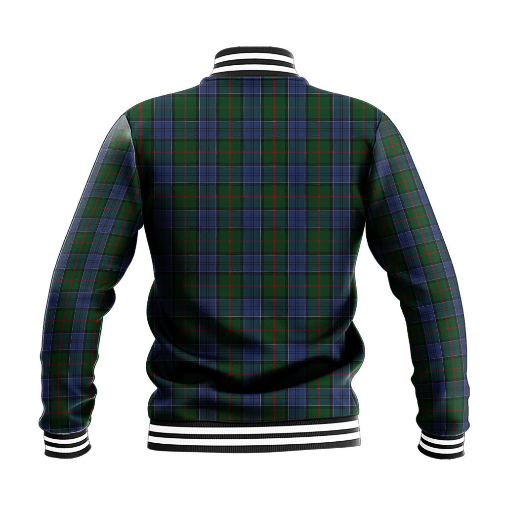 Colquhoun Tartan Baseball Jacket with Family Crest - Tartan Vibes Clothing