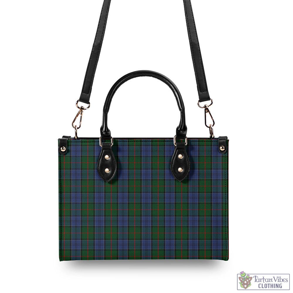 Tartan Vibes Clothing Colquhoun Tartan Luxury Leather Handbags