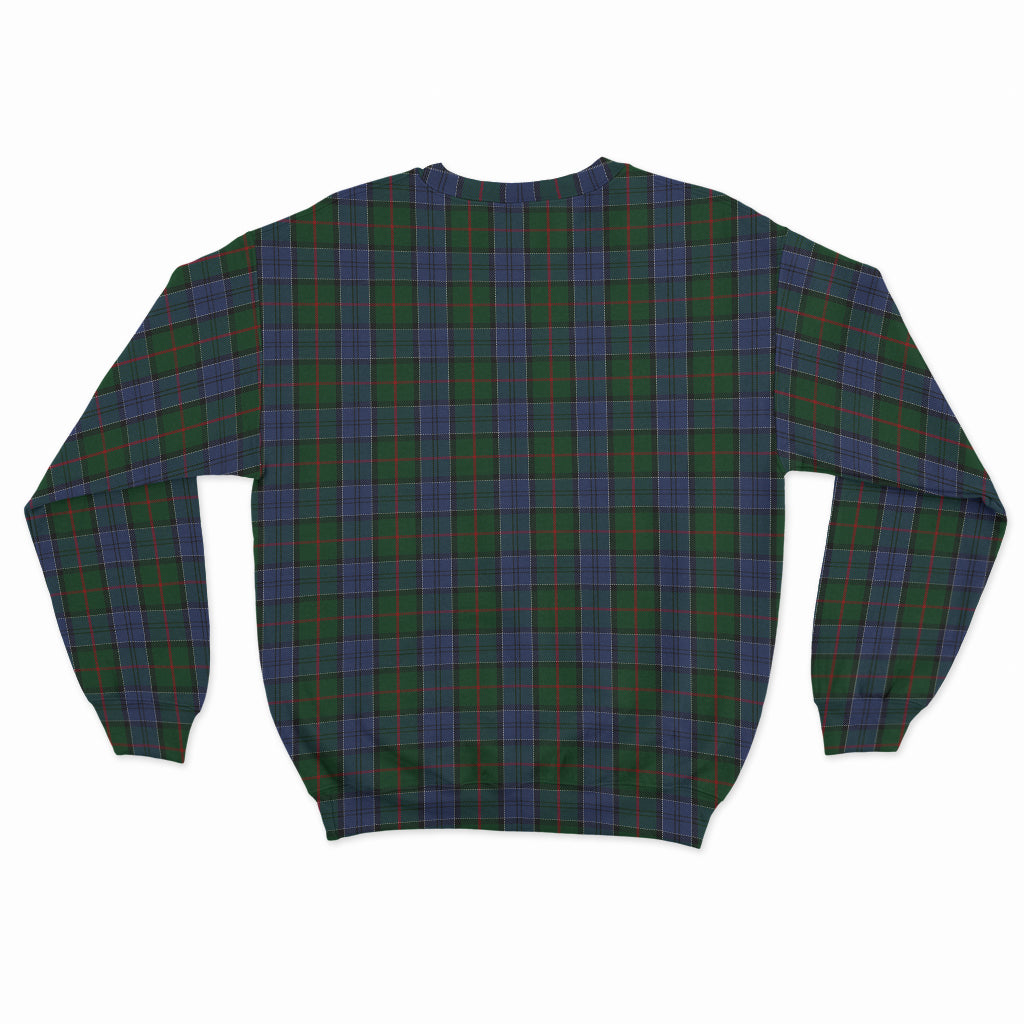 Colquhoun Tartan Sweatshirt with Family Crest - Tartan Vibes Clothing