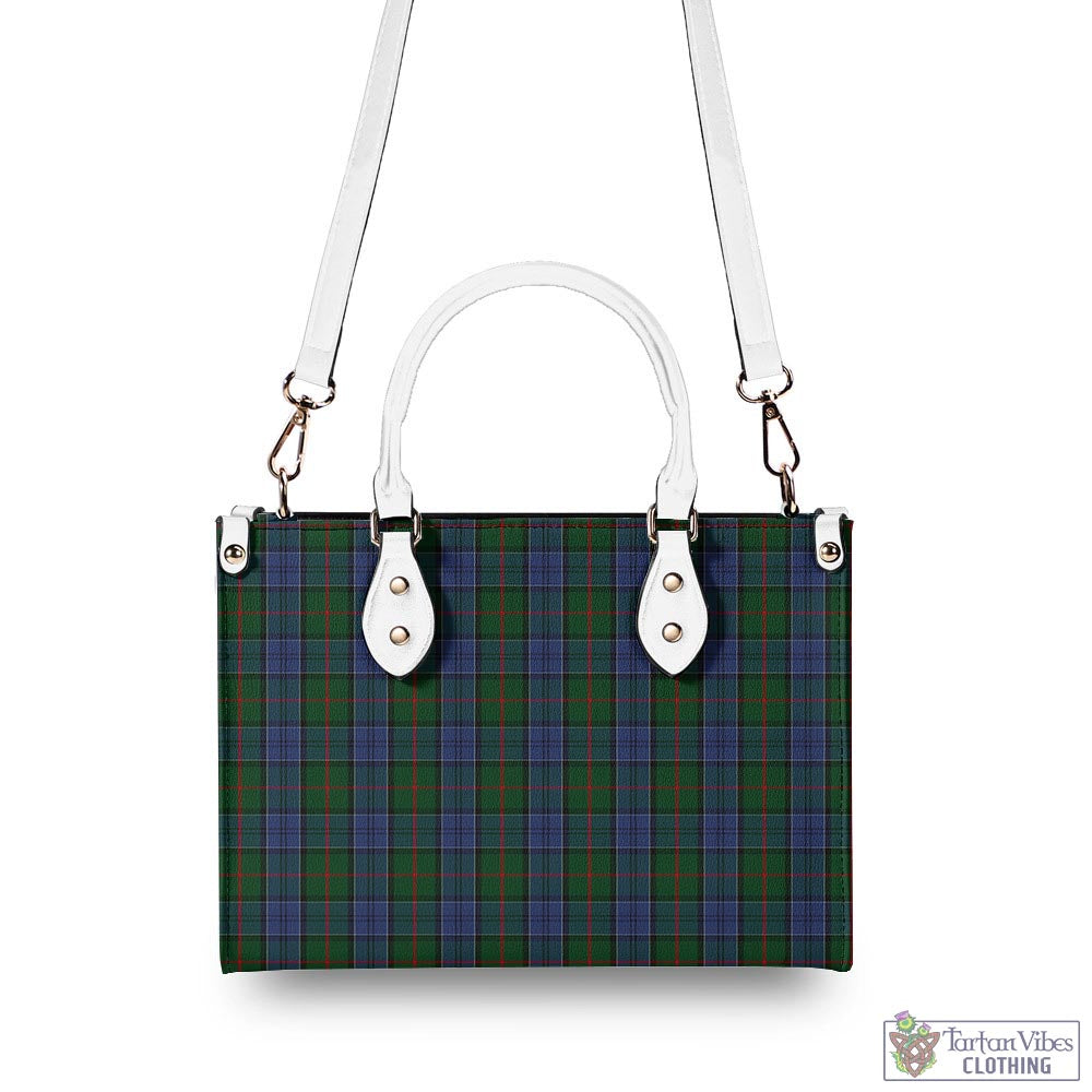 Tartan Vibes Clothing Colquhoun Tartan Luxury Leather Handbags