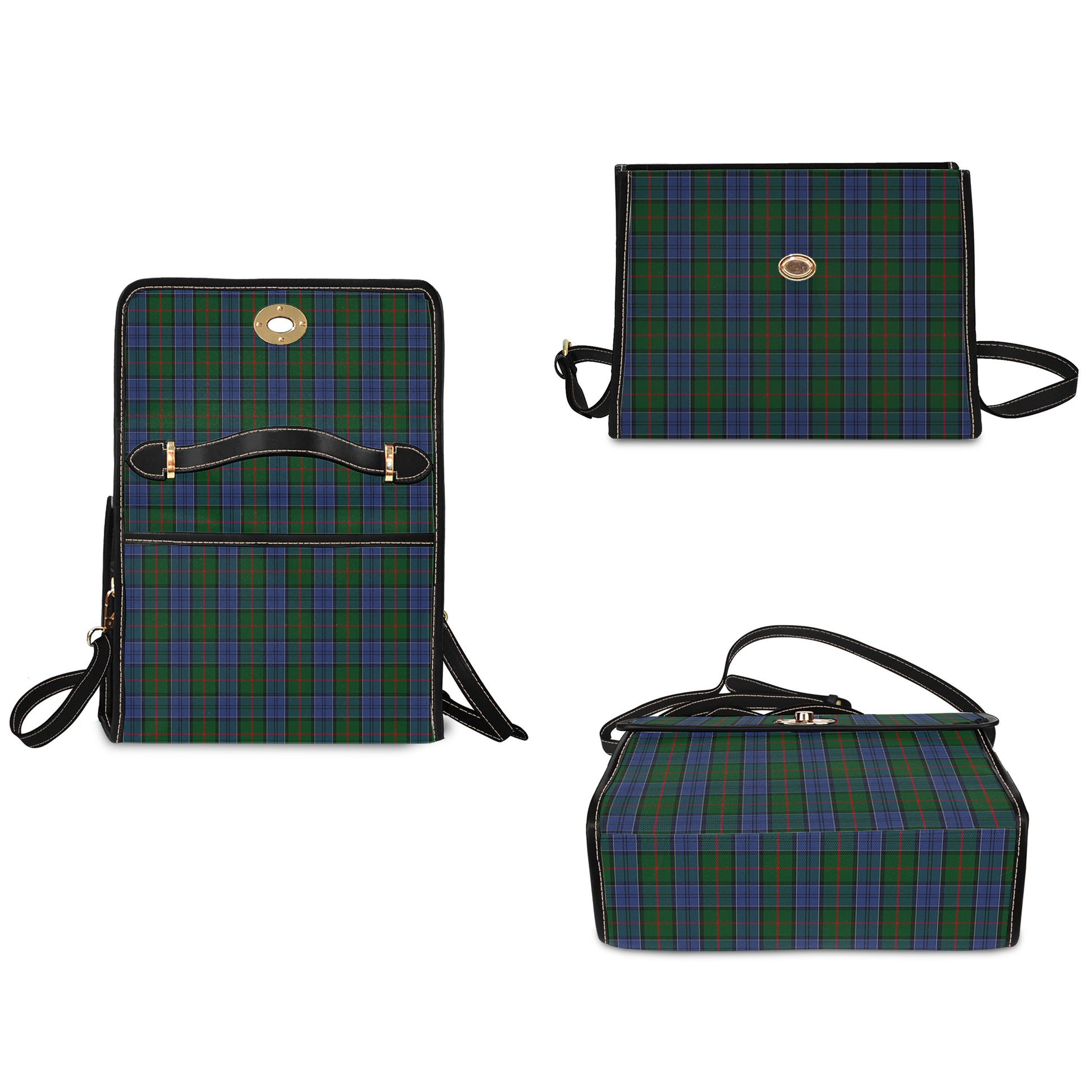 colquhoun-tartan-leather-strap-waterproof-canvas-bag