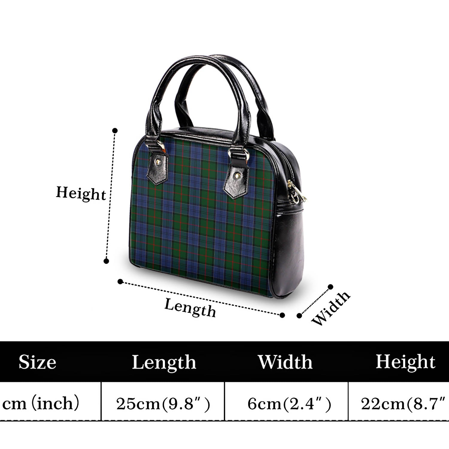 Colquhoun Tartan Shoulder Handbags - Tartanvibesclothing