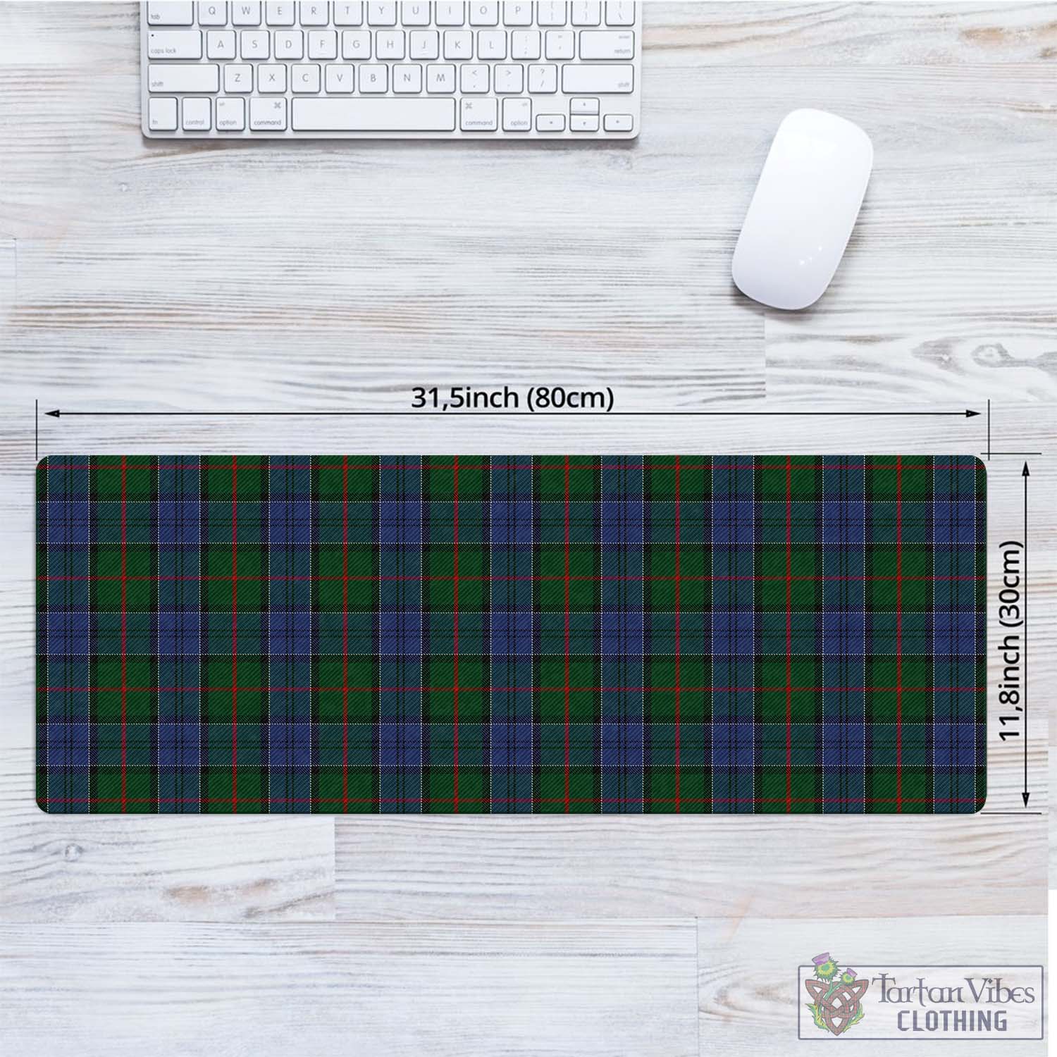 Tartan Vibes Clothing Colquhoun Tartan Mouse Pad