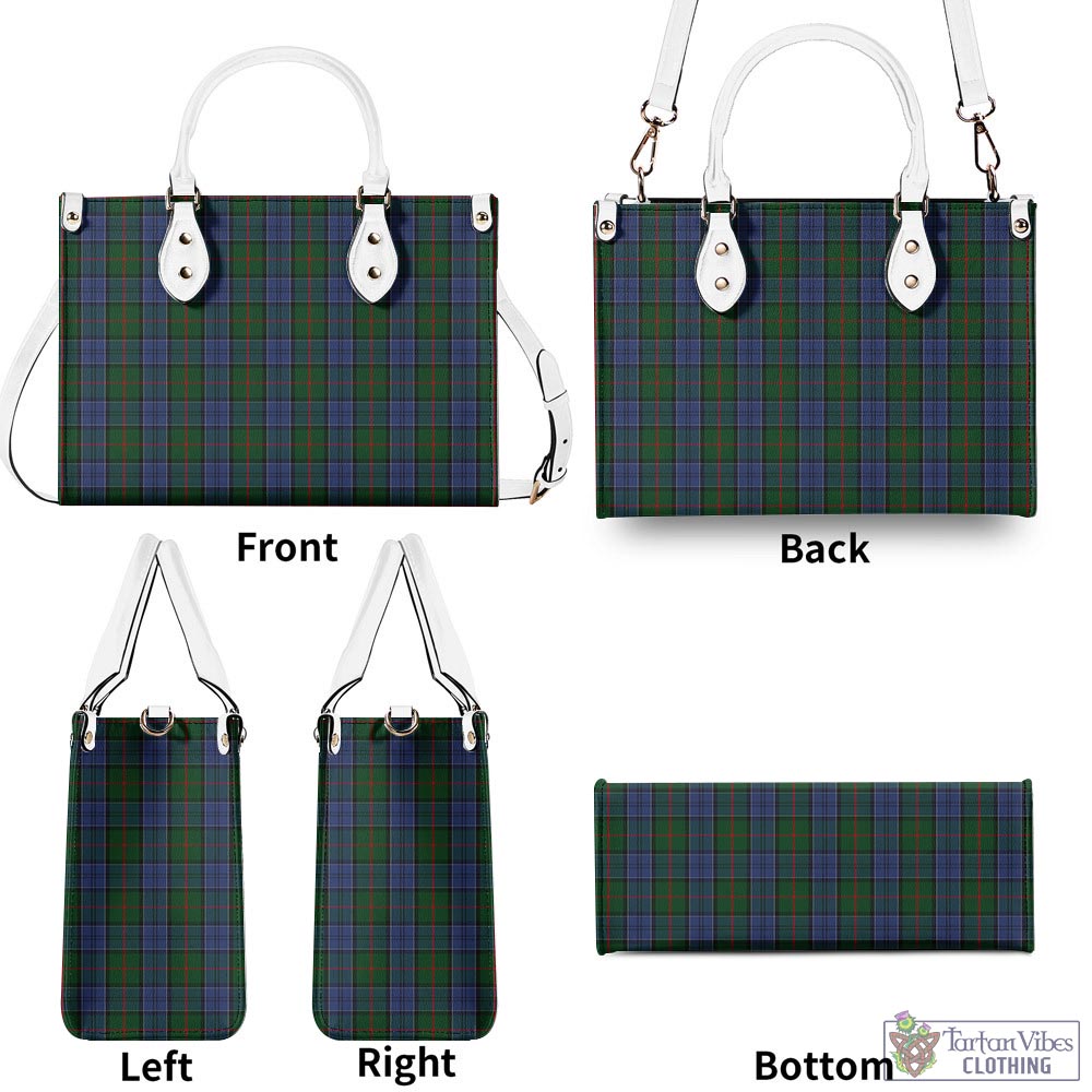 Tartan Vibes Clothing Colquhoun Tartan Luxury Leather Handbags