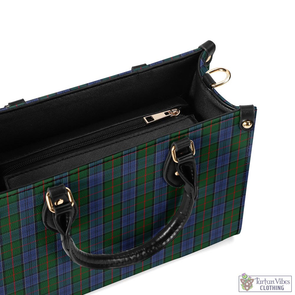 Tartan Vibes Clothing Colquhoun Tartan Luxury Leather Handbags