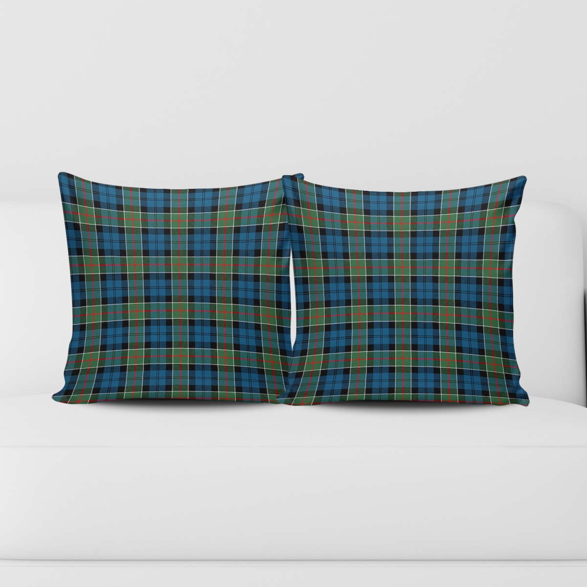 Colquhoun Ancient Tartan Pillow Cover Square Pillow Cover - Tartanvibesclothing