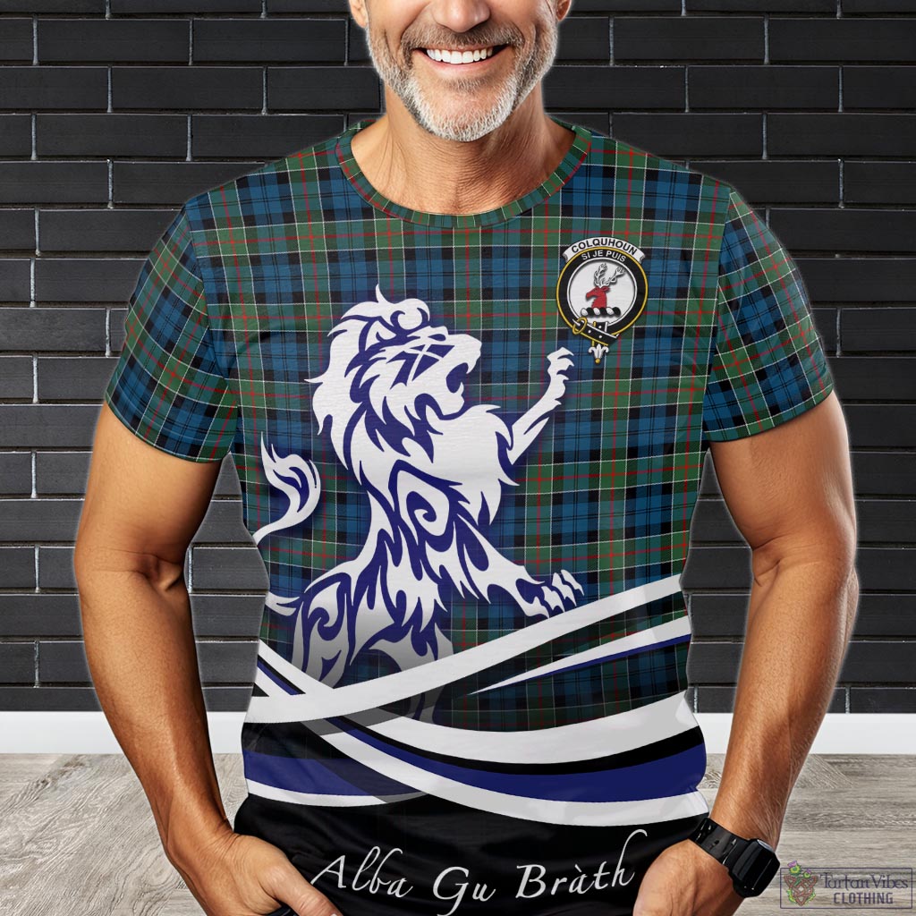 colquhoun-ancient-tartan-t-shirt-with-alba-gu-brath-regal-lion-emblem