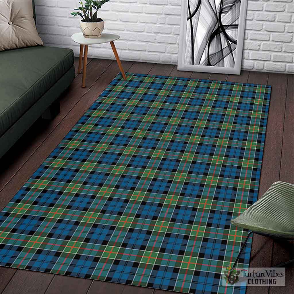 Tartan Vibes Clothing Colquhoun Ancient Tartan Area Rug