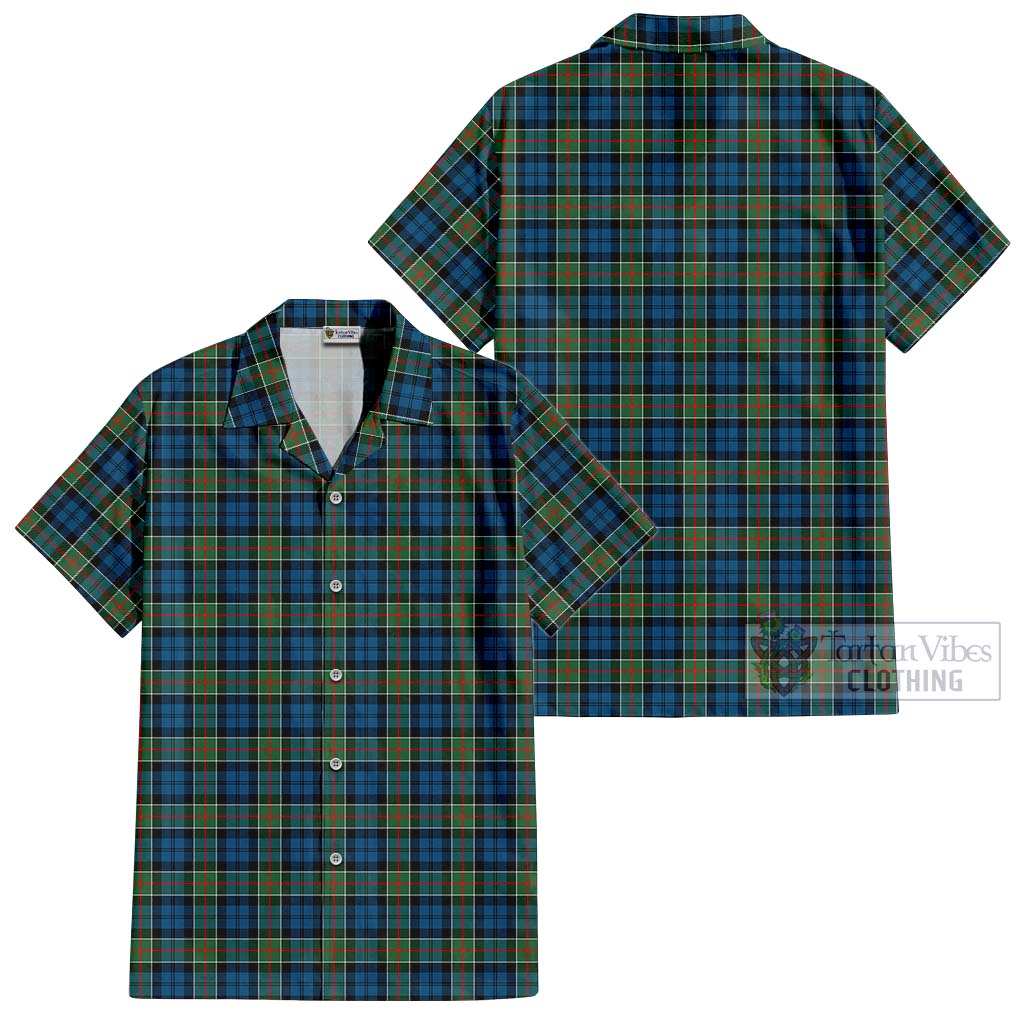 Tartan Vibes Clothing Colquhoun Ancient Tartan Cotton Hawaiian Shirt