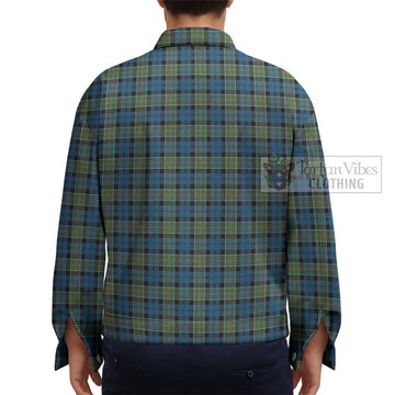 Colquhoun Ancient Tartan Unisex Lapel Cotton Jacket