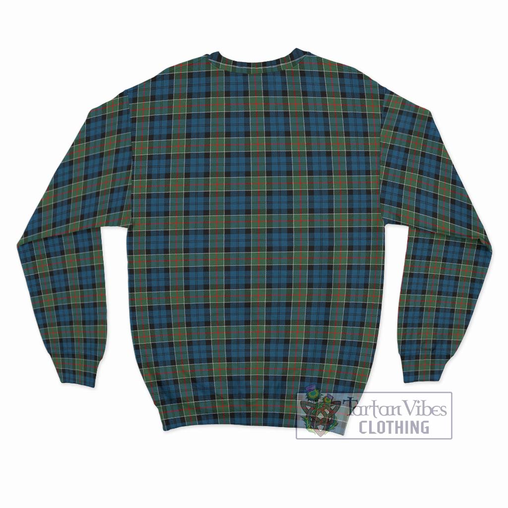 Tartan Vibes Clothing Colquhoun Ancient Tartan Sweatshirt with Family Crest DNA In Me Style