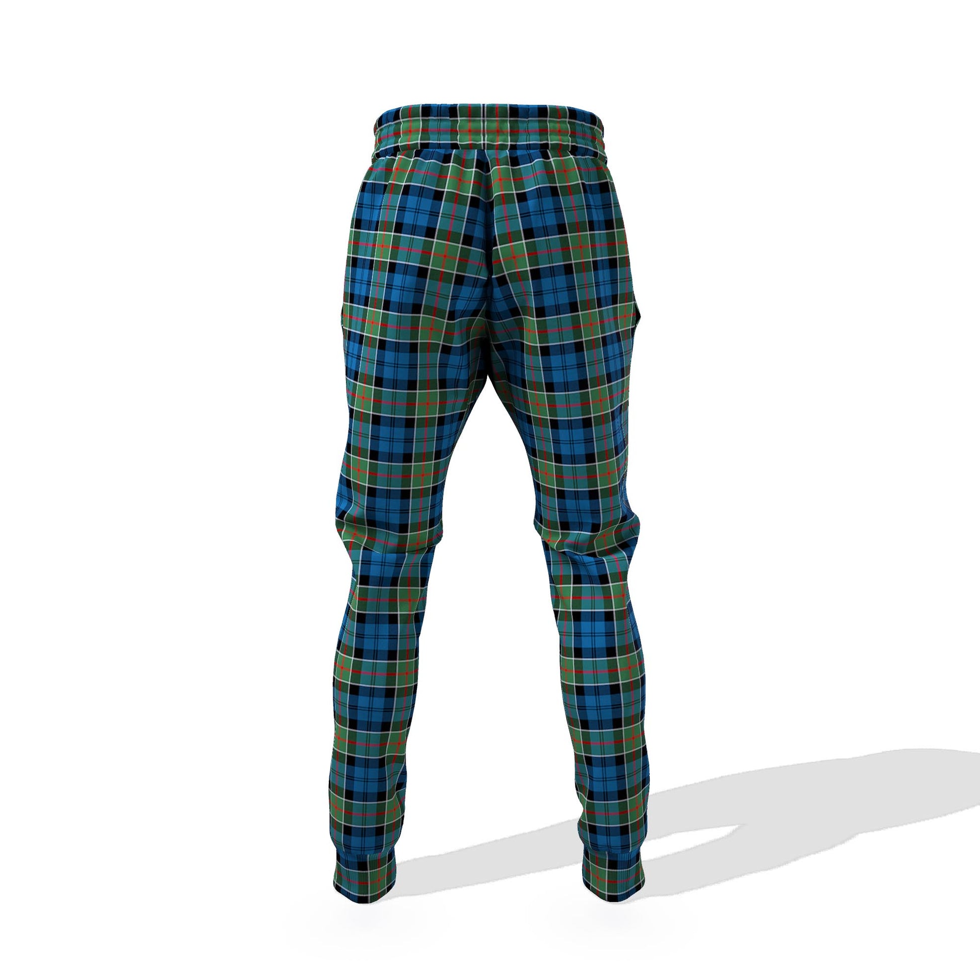 Colquhoun Ancient Tartan Joggers Pants with Family Crest 6XL - Tartan Vibes Clothing