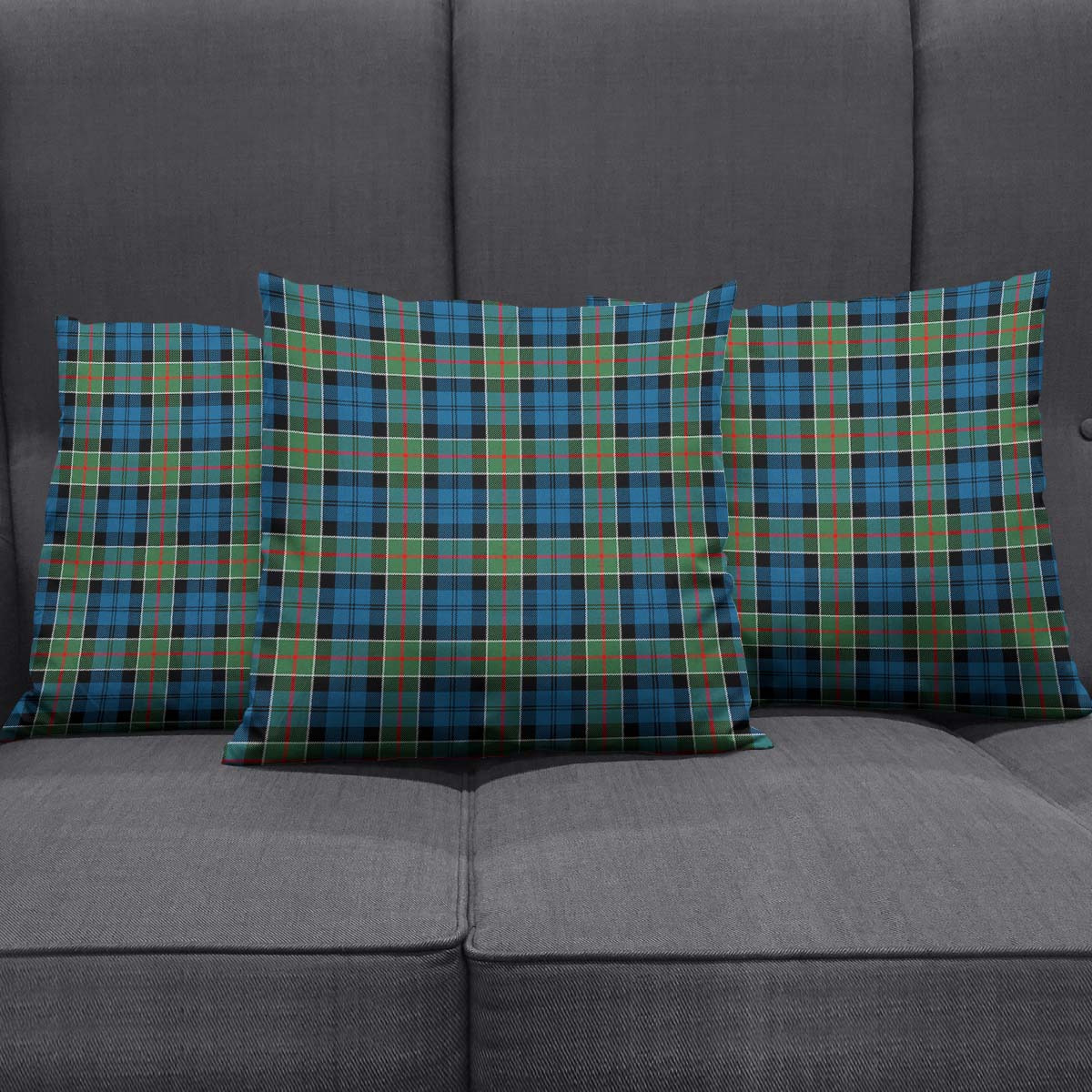 Colquhoun Ancient Tartan Pillow Cover - Tartanvibesclothing