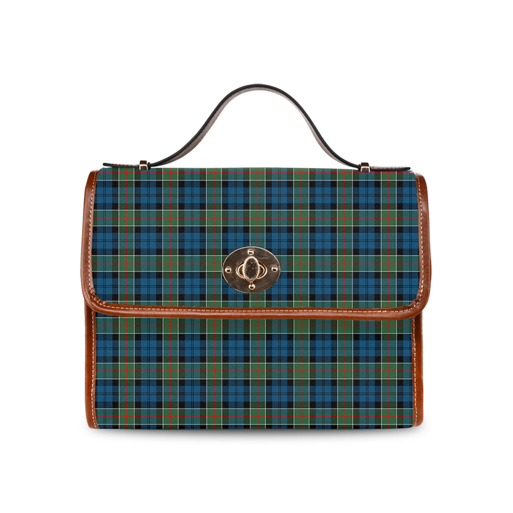 colquhoun-ancient-tartan-leather-strap-waterproof-canvas-bag