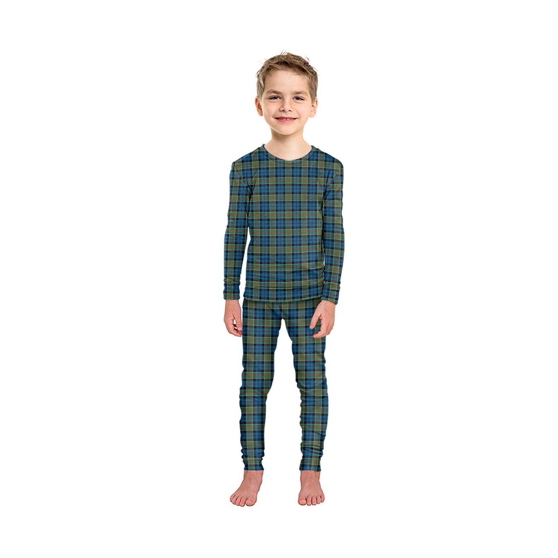 Colquhoun Ancient Tartan Pajamas Family Set - Tartan Vibes Clothing