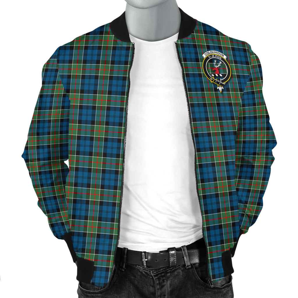 colquhoun-ancient-tartan-bomber-jacket-with-family-crest