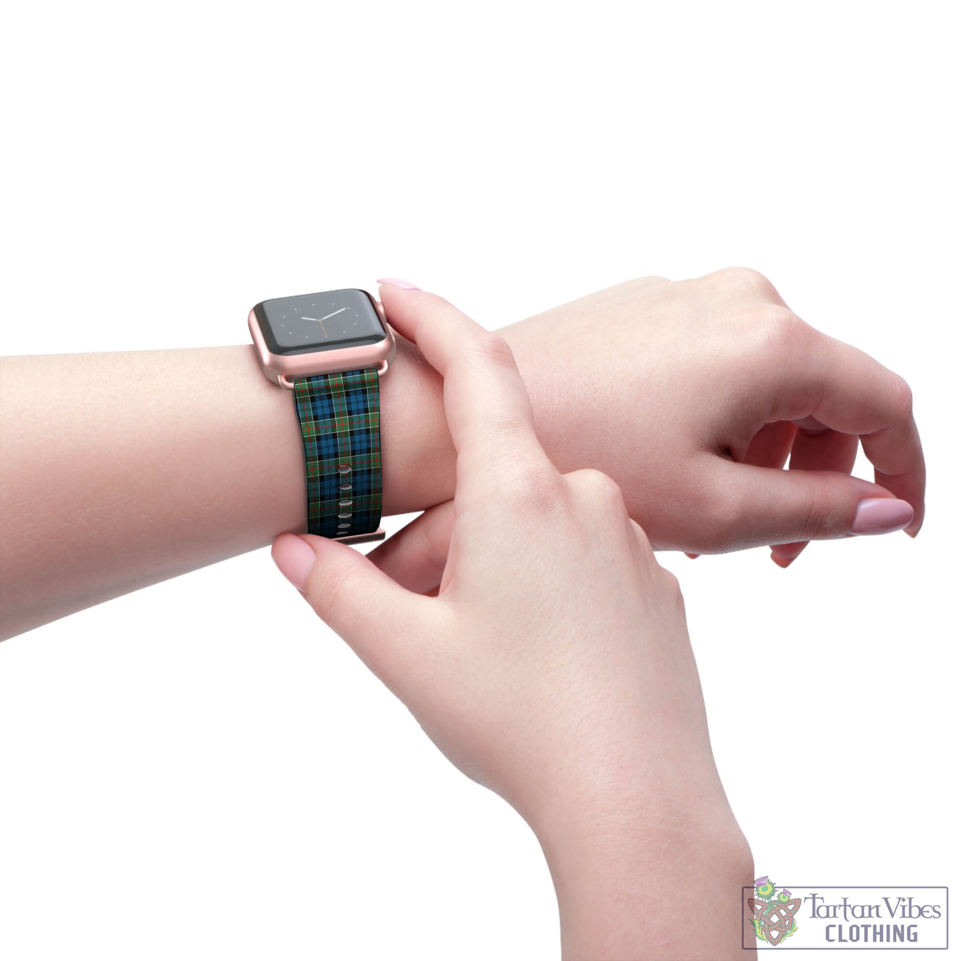 Tartan Vibes Clothing Colquhoun Ancient Tartan Watch Band