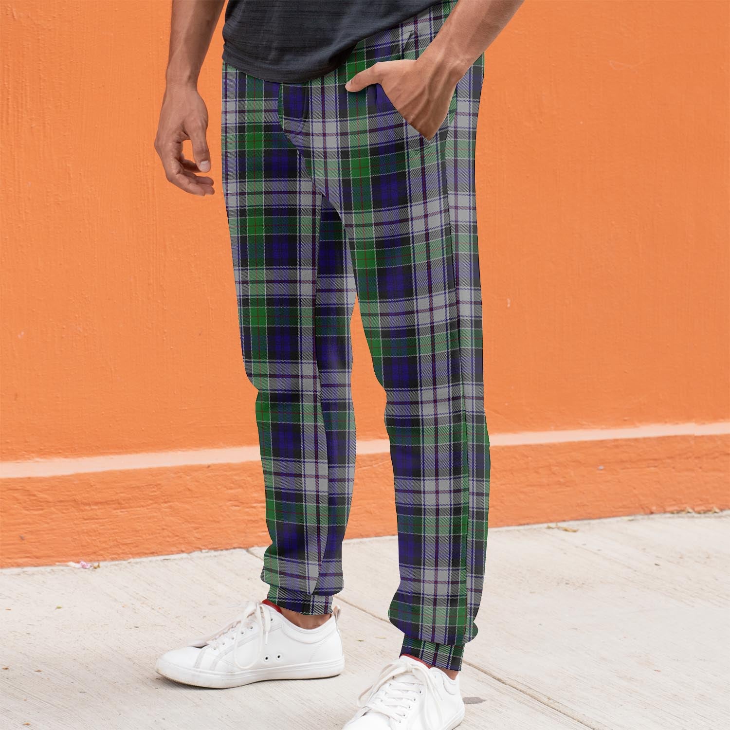 Colquhoun Dress Tartan Joggers Pants S - Tartan Vibes Clothing