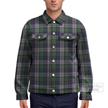 Colquhoun Dress Tartan Unisex Lapel Cotton Jacket